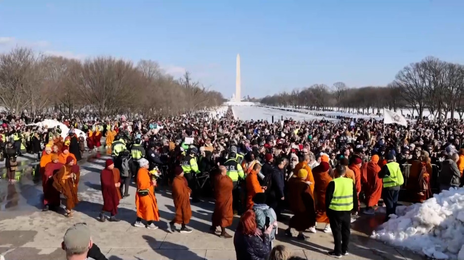Monumento a Lincoln en Washington (EE.UU.)