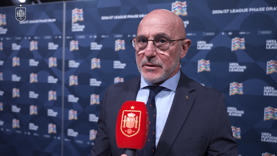 Luis de la Fuente: "La Liga de Naciones es muy dura, a la altura de una Eurocopa"