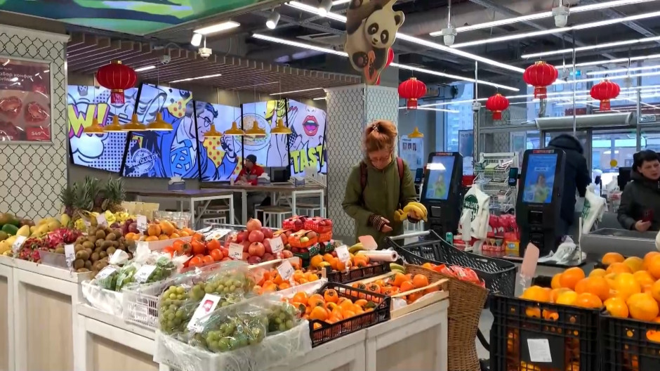 Pánico en los supermercados rusos debido a los disparatados precios