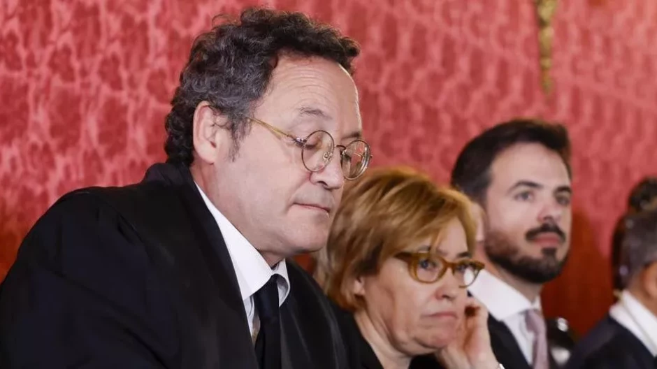 El exfiscal general del Estado, Álvaro García Ortiz, durante su juicio en el Tribunal Supremo