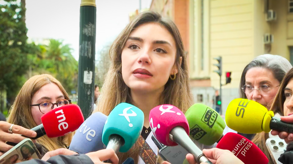 La médico residente de último año, Natividad Santos