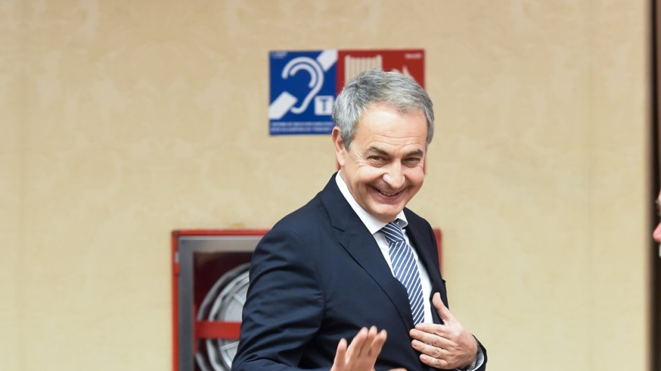 El expresidente del Gobierno José Luis Rodríguez Zapatero