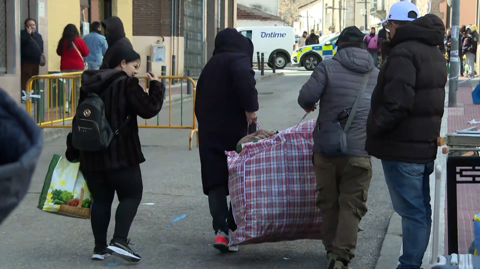 Okupas desalojados en Collado Villalba