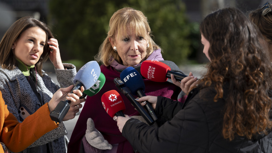 La expresidenta de la Comunidad de Madrid, Esperanza Aguirre