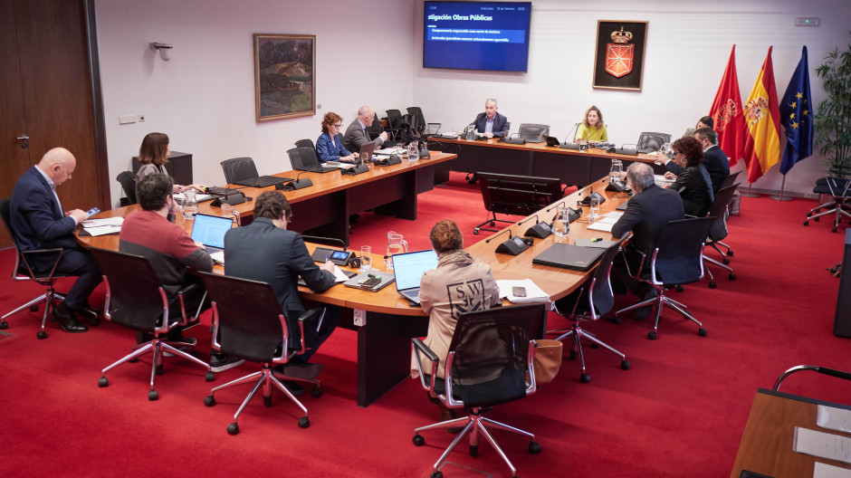 Comisión de investigación del caso Cerdán en el Parlamento de Navarra