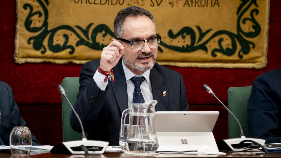 El alcalde de Móstoles, Manuel Bautista