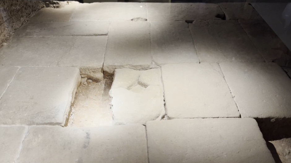 El hallazgo arqueológico de un tramo del foro romano en Barcelona