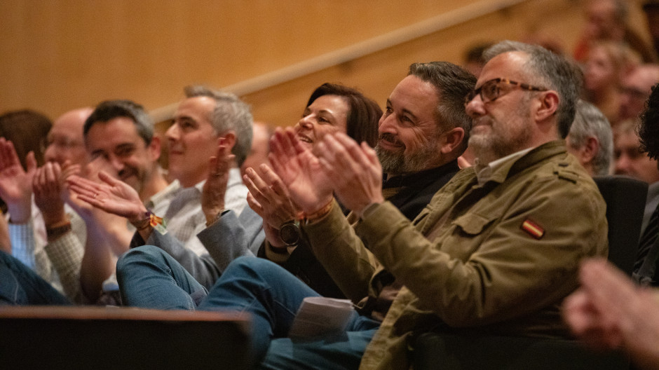 Carlos Pollán protagoniza un acto en Zamora junto al líder de Vox