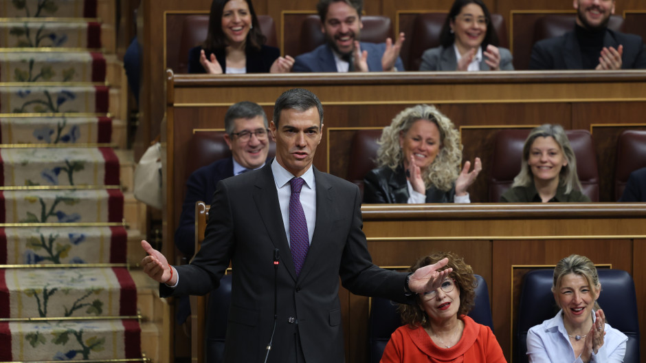 El presidente del Gobierno, Pedro Sánchez