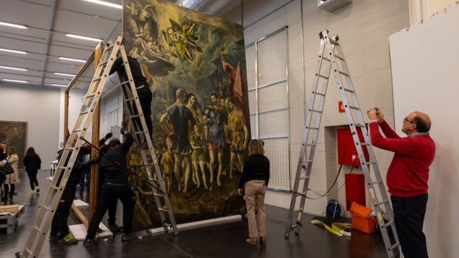 EuropaPress_7320631_martirio_san_mauricio_legion_tebana_greco