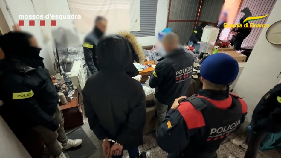 Golpe al narcotráfico por parte de los Mossos d'Esquadra y la Guardia di Finanza