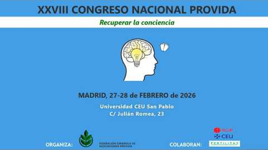 Sigue en directo el XXVIII Congreso Nacional Provida