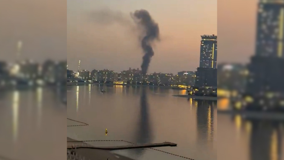 Un misil impacta en un barrio de Dubai