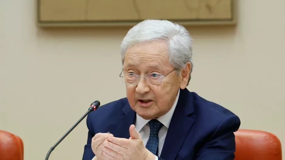 Fernando Ónega, en una de sus últimas apariciones públicas