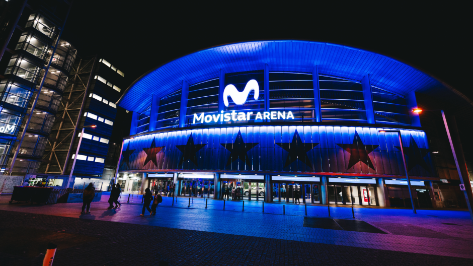 El Movistar Arena, en Madrid