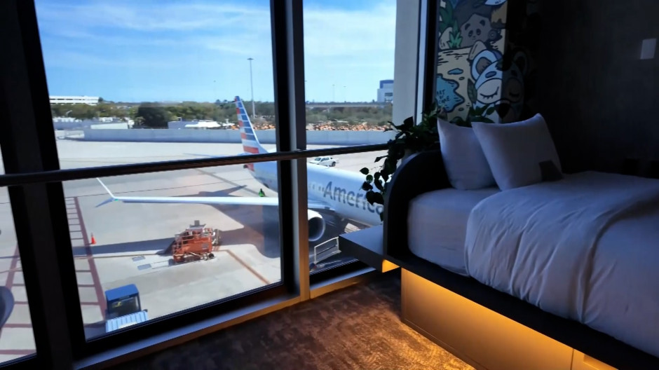 Miami apuesta por el comfort y ofrece habitaciones para dormir con duchas dentro del aeropuerto