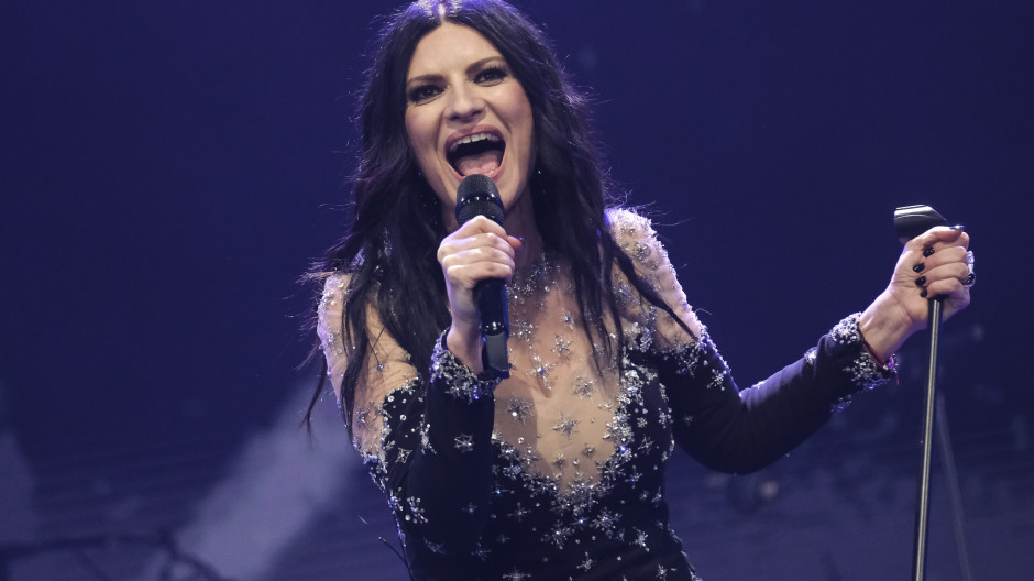 Laura Pausini, en concierto
