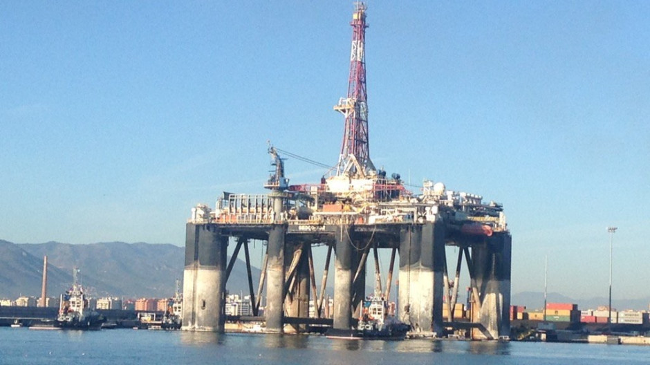 La plataforma petrolífera Sedco 702.