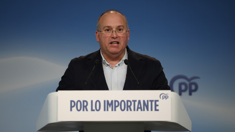 El secretario general del Partido Pipular, Miguel Tellado