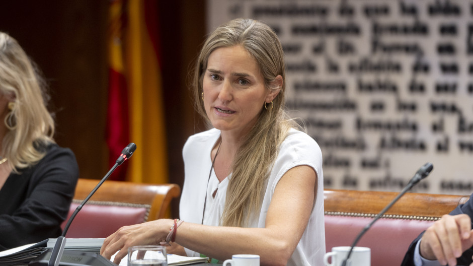 La Vicepresidenta Tercera del Gobierno y Ministra para la Transición Ecológica y el Reto Demográfico, Sara Aagesen Muñoz