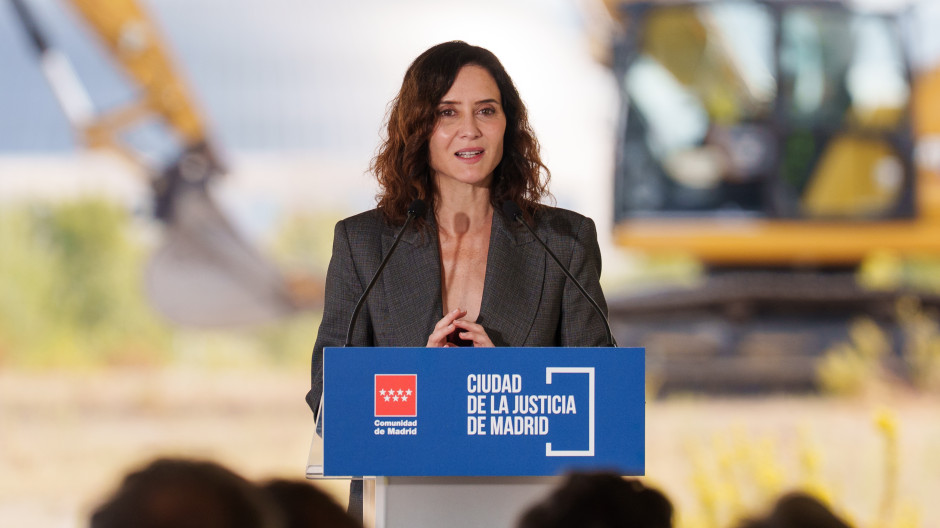 La presidenta de la Comunidad de Madrid, Isabel Díaz Ayuso