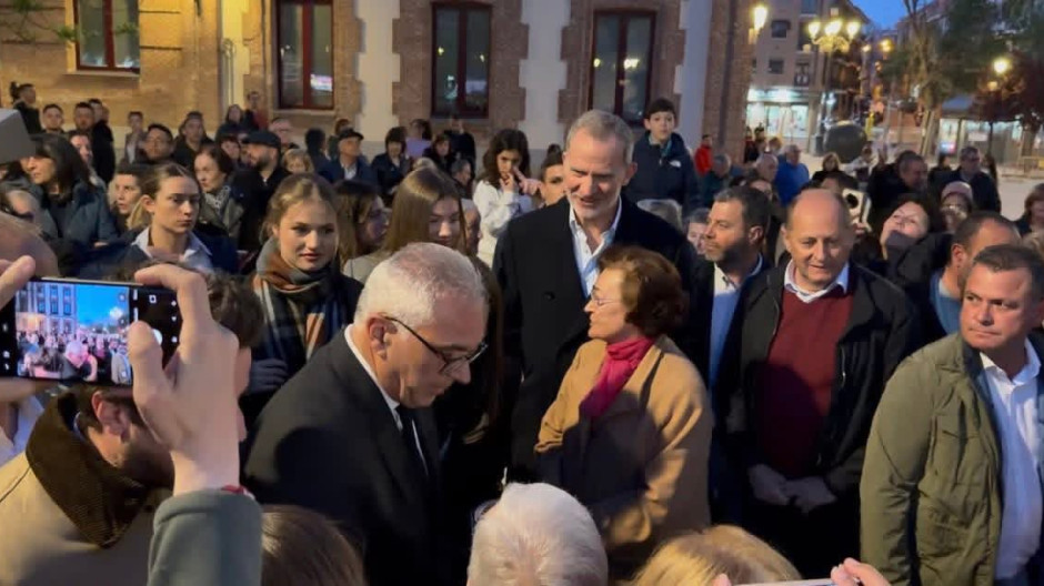 La Familia Real en la procesión de Carabanchel Bajo