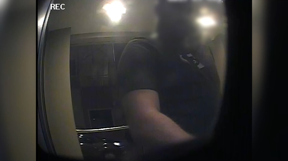 Imagen del video proporcionado por la Guardia Civil