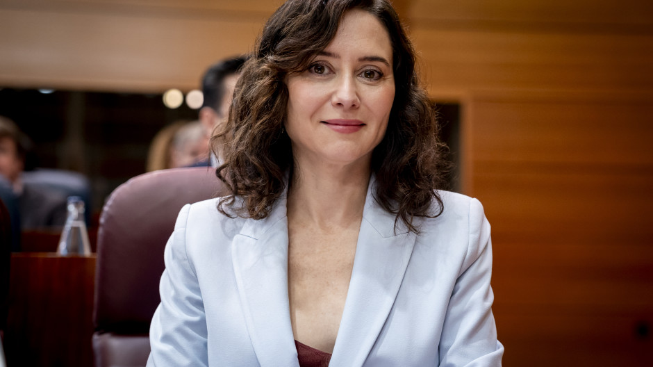 La presidenta de la Comunidad de Madrid, Isabel Díaz Ayuso