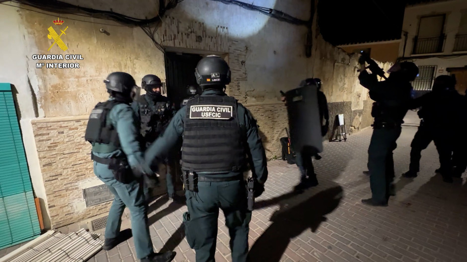 La Guardia Civil desarticula un clan familiar dedicado al tráfico de drogas en Cieza (Murcia)