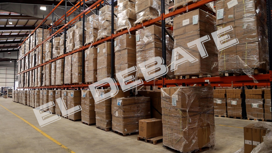 El almacén del millón y medio de mascarillas caducadas que Armengol compró a la trama corrupta