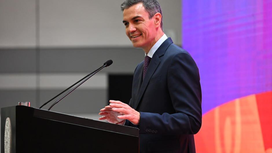 El presidente del Gobierno, Pedro Sánchez