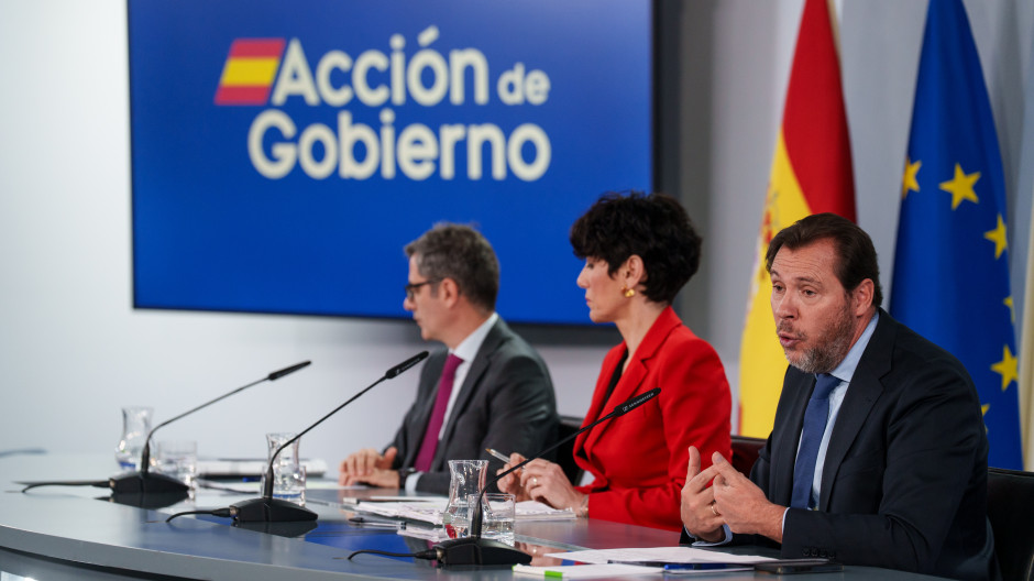 Rueda de prensa posterior al Consejo de Ministros