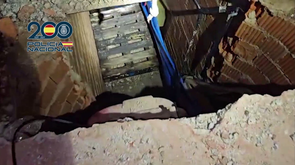 Narcotúnel encontrado en Ceuta