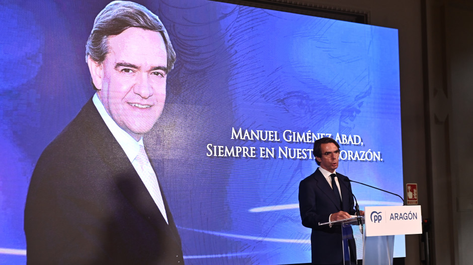 Aznar: «Sin Bildu, Sánchez no sería presidente y sin ETA, Bildu no tendría escaños con los que hacerle presidente»