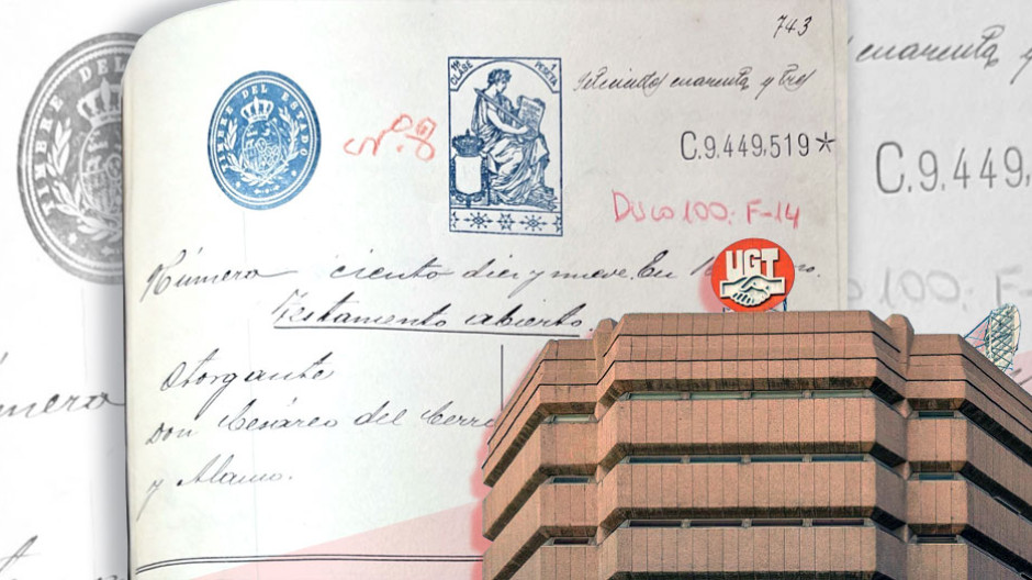 El testamento de Cesáreo del Cerro y la sede de UGT en Madrid
