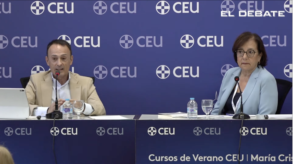 Carmen Martínez-Castro y Luis Ventoso Curso de Verano CEU