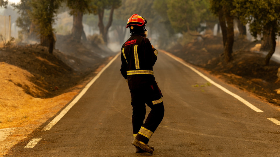 bombero incendio