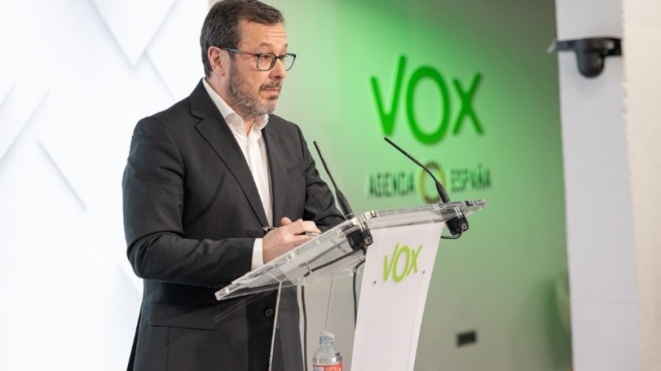 Rueda de prensa de José Antonio Fúster (VOX)