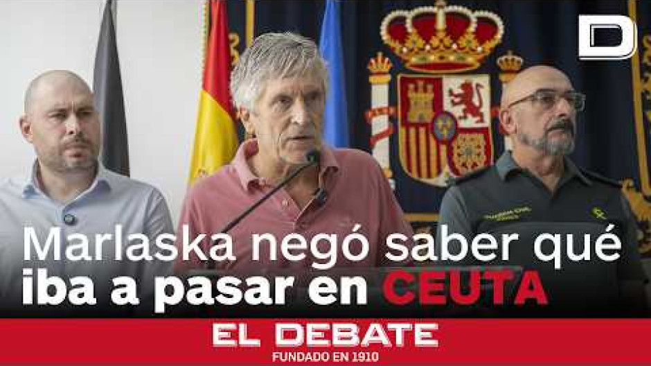 Marlaska negó que hubiera algún «informe» de inteligencia que alertara de la avalancha sobre Ceuta