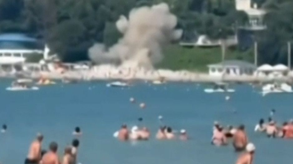 El derribo de un dron ucraniano provoca seis muertos en una playa del sur de Rusia