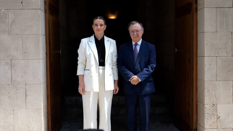 Prohens recibe al presidente de Ceuta antes del encuentro con Felipe VI