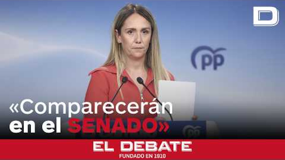 Alma Ezcurra asegura que el PP hará comparecer en el senado a Marlaska, Albares y Margarita Robles