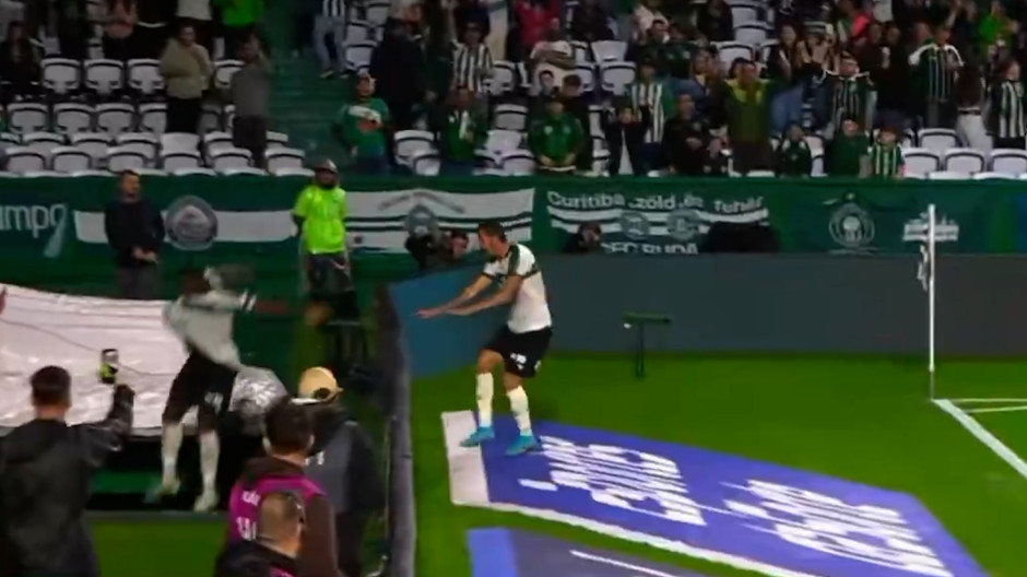 Momento de la lesión de Jacy Maranhao en la liga brasileña
