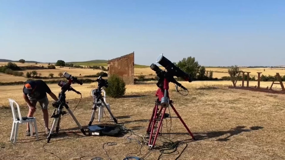 La NASA toma un pueblo de Burgos para retransmitir el eclipse