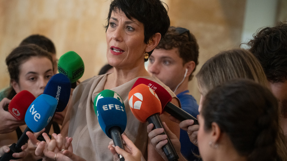 La ministra de Inclusión, Seguridad Social y Migraciones, Elma Saiz