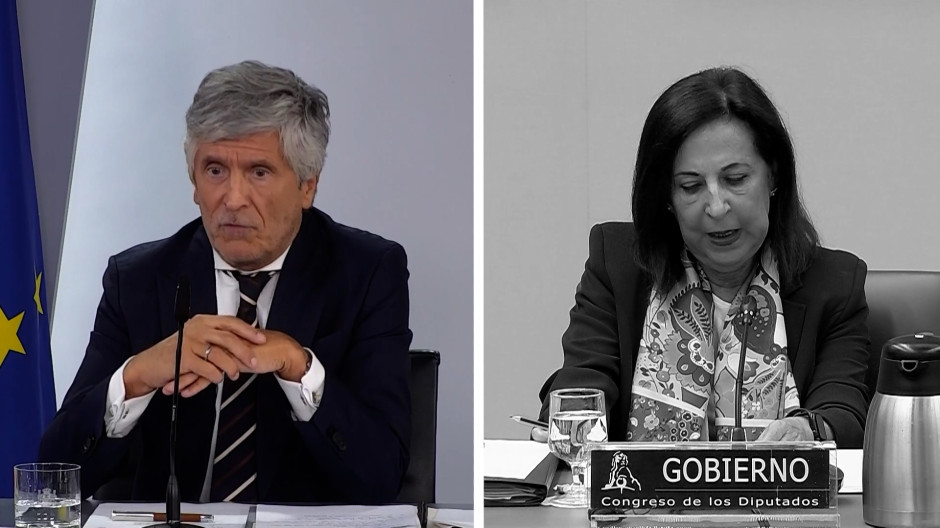 Marlaska y Robles se contradicen: ¿Alertó el CNI del asalto a Ceuta?