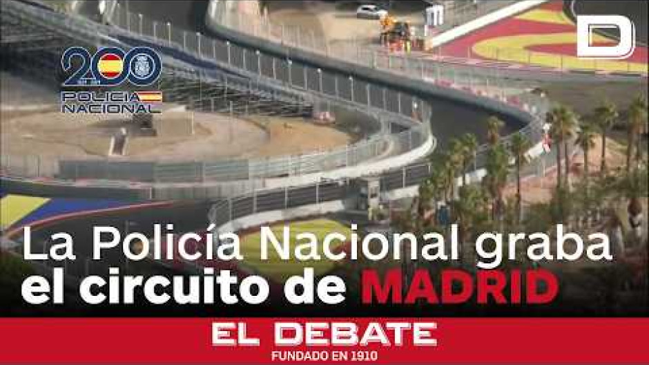 Las espectaculares imágenes desde las alturas del nuevo circuito de Fórmula 1 en Madrid