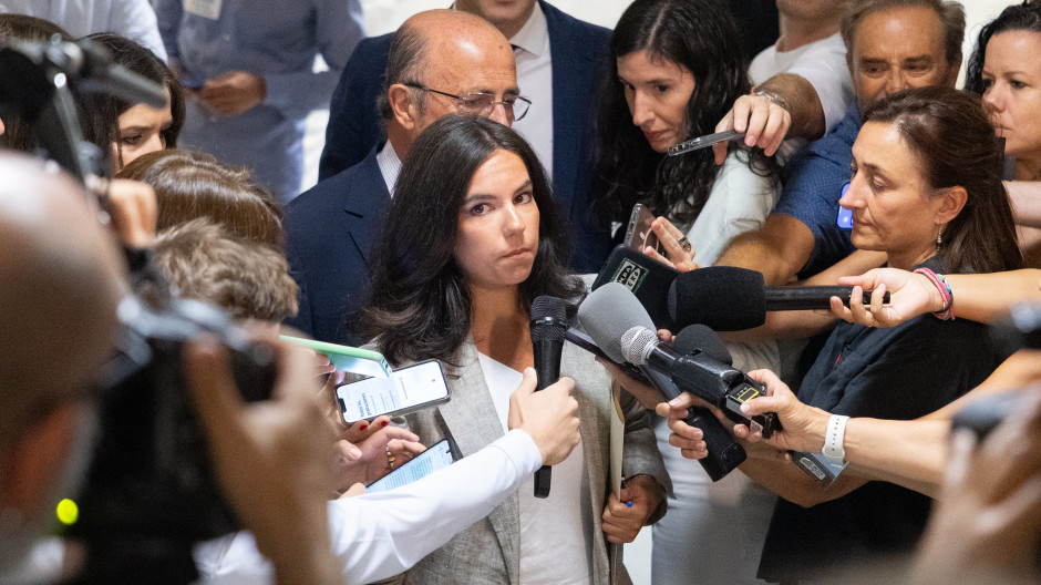 La portavoz de Vox en el Congreso de los Diputados, Pepa Millán