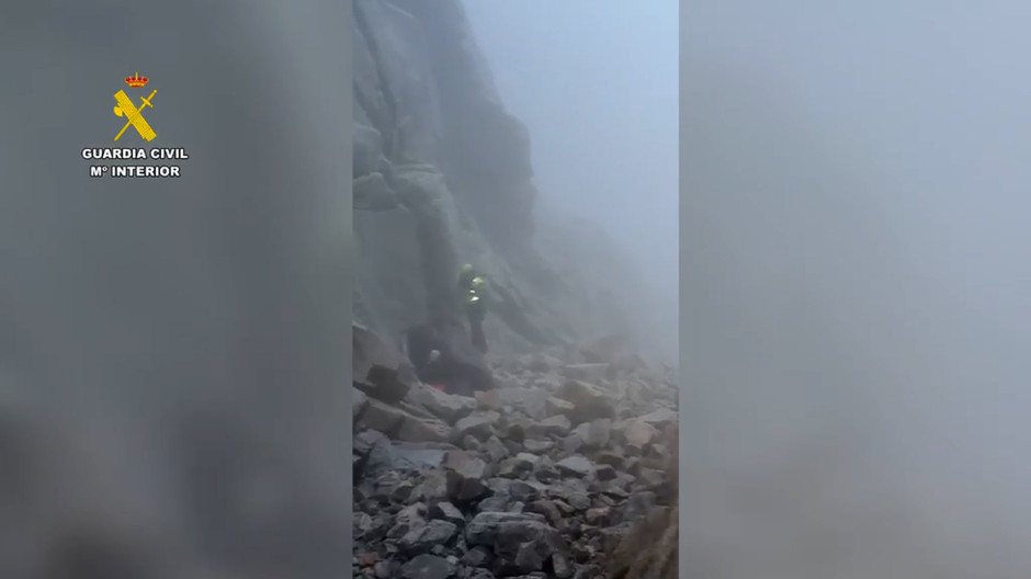 Imágenes del rescate