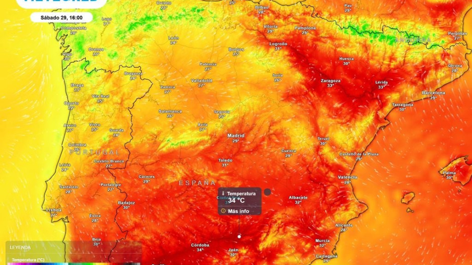 tiempo 29 agosto